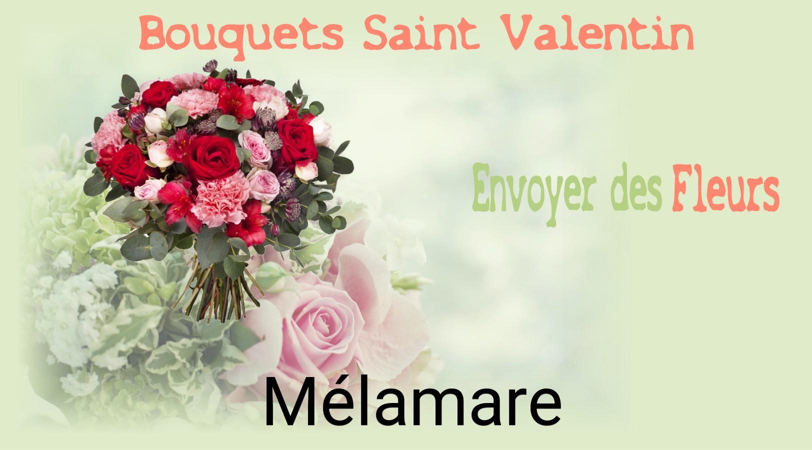 Roses de Saint-Valentin livrées à Mélamare